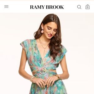 Ramy Brook Genesis Cutout Maxi Dress